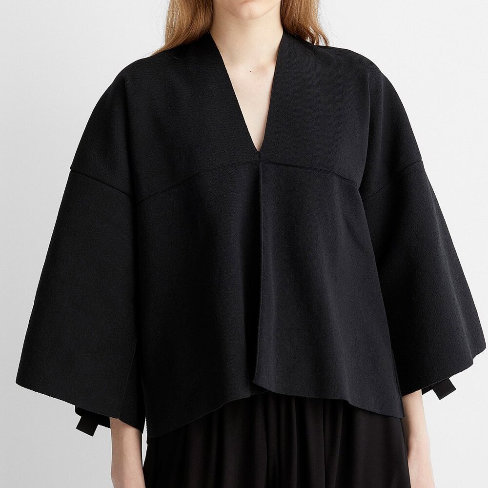 BNWT SS21 ISSEY MIYAKE GRID ON GRID V NECK SWEATER 2